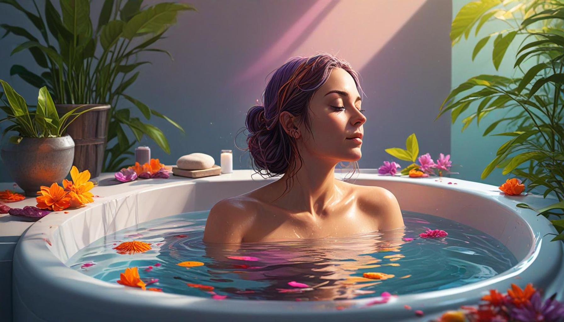 Transforming the Bathing Ritual: Mindfulness Techniques for a Moment of Relaxation