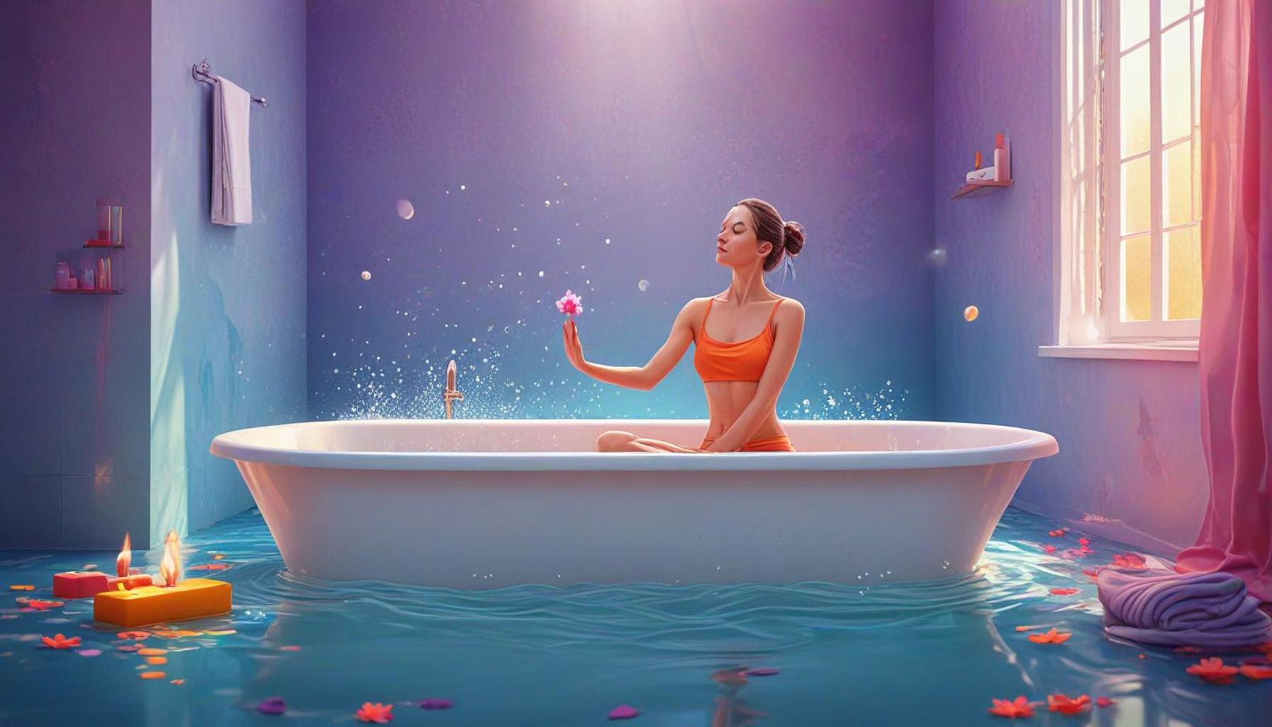 Bath and Movement: Incorporating Gentle Yoga to Enhance Awareness During Bath Meditation