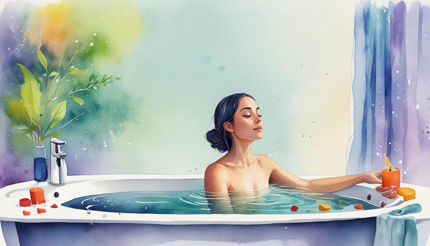 Exploring the Connection Between Guided Visualization and Self-Acceptance in Bath Meditation