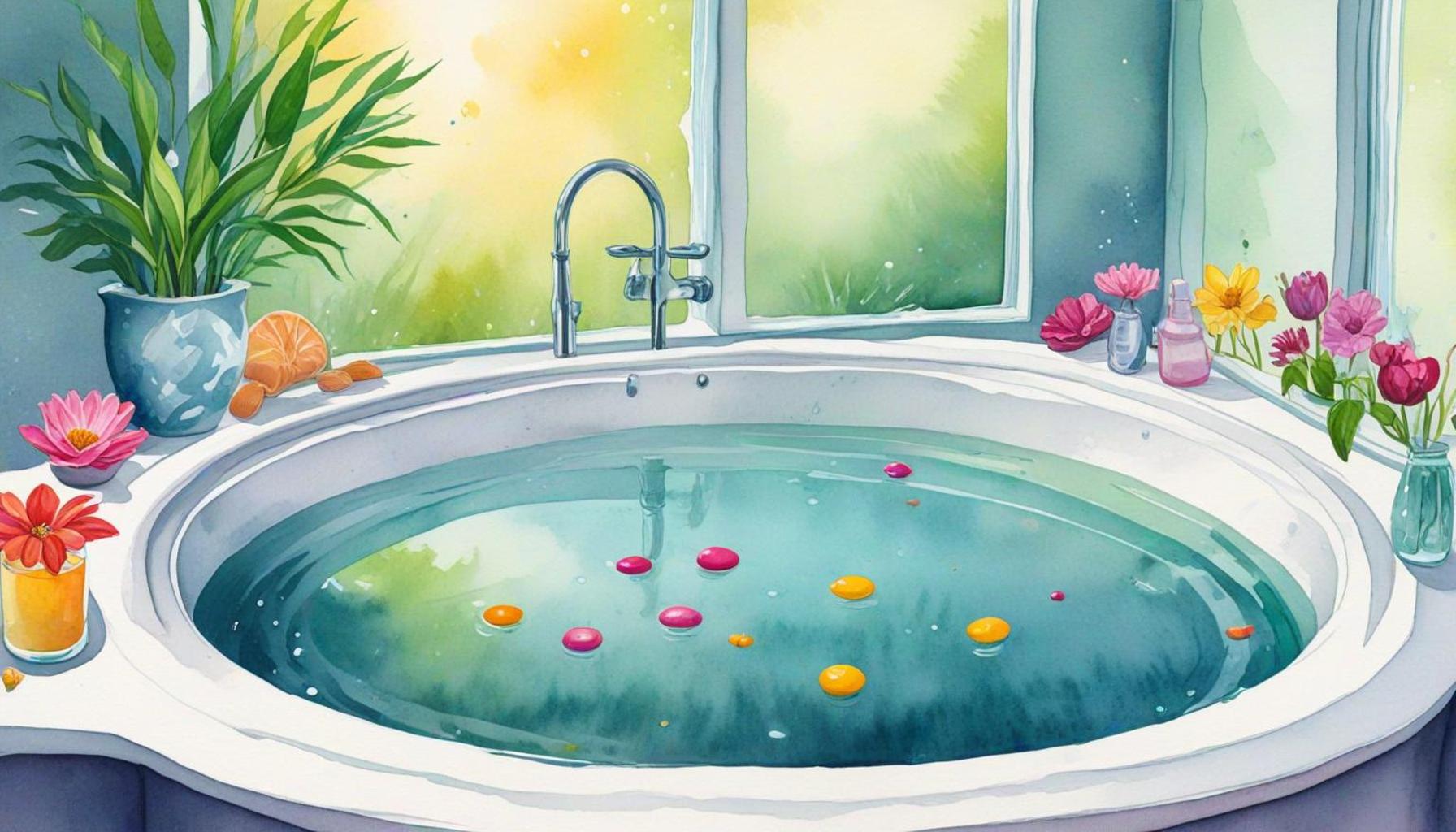 Calm Reflections: Using Guided Visualization to Cultivate Gratitude During Bathing