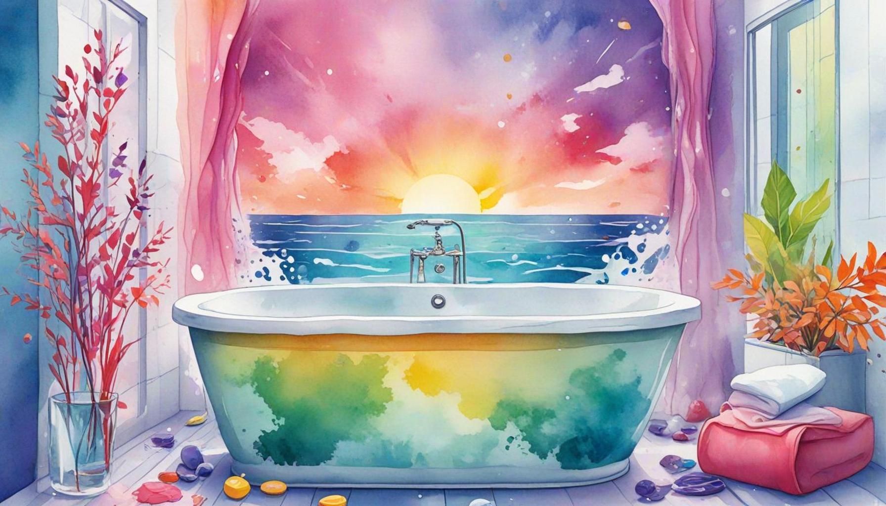 Essences and Sensations: Exploring Guided Visualization to Enhance Bath Meditation