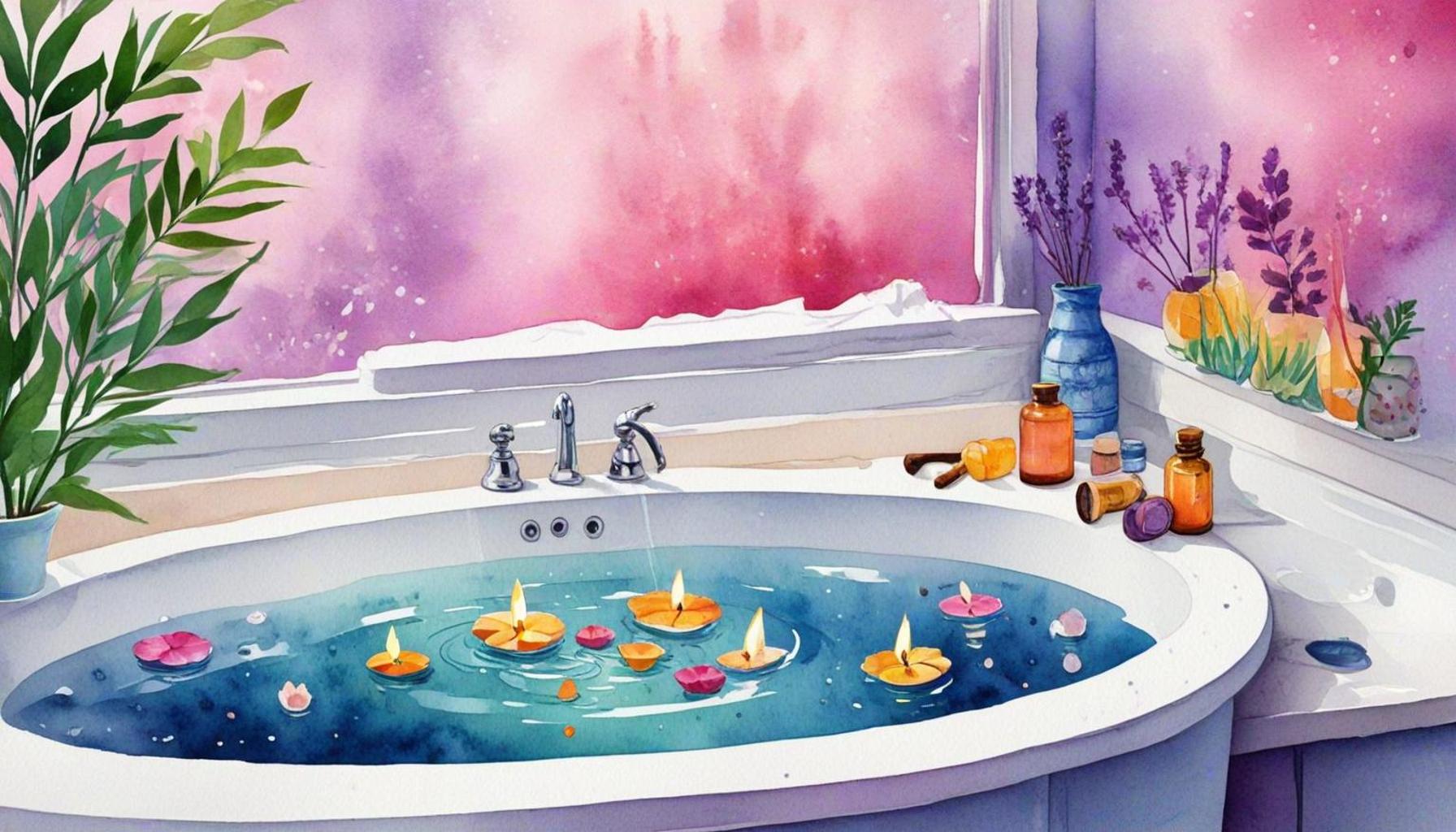 Integrating Aromatherapy into Bath Meditation: How Essential Oils Enhance Relaxation