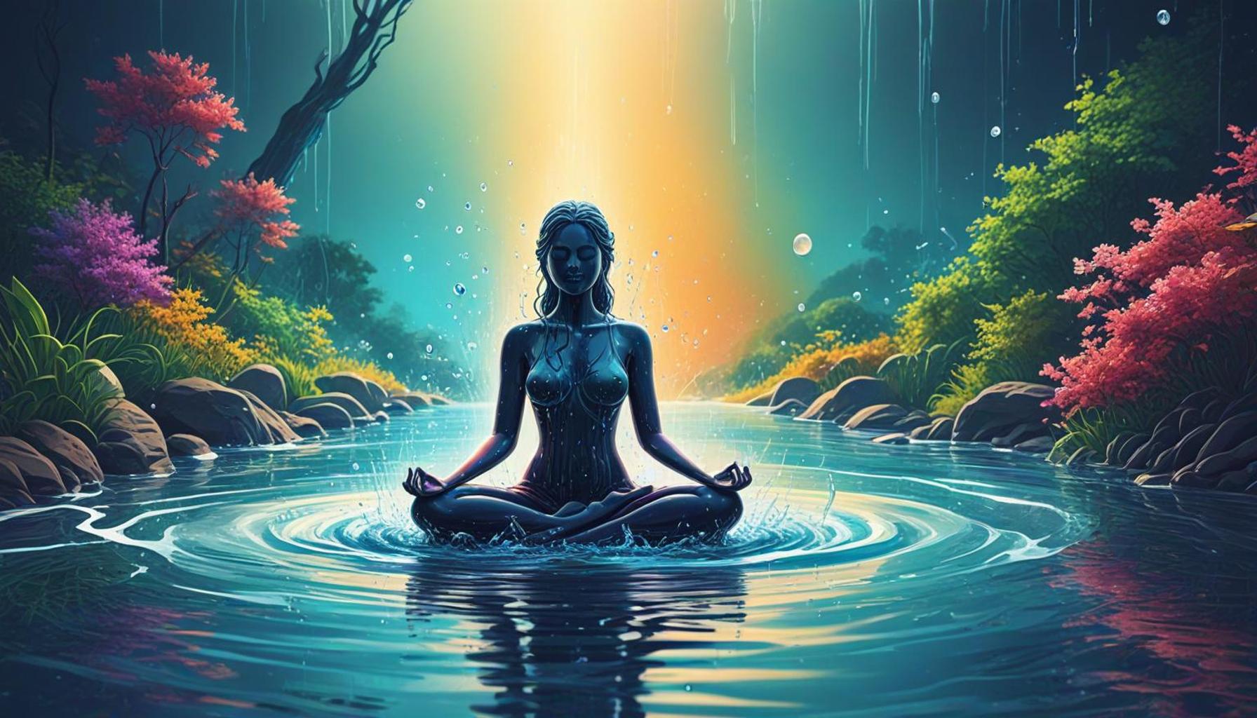 The Synergy between Water and Meditation: How the Flow of Water Can Facilitate Stress Release