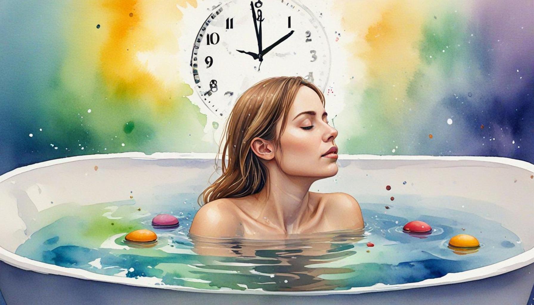 The Relativity of Time: How Temporal Perception During Bath Meditation Can Influence Stress Reduction