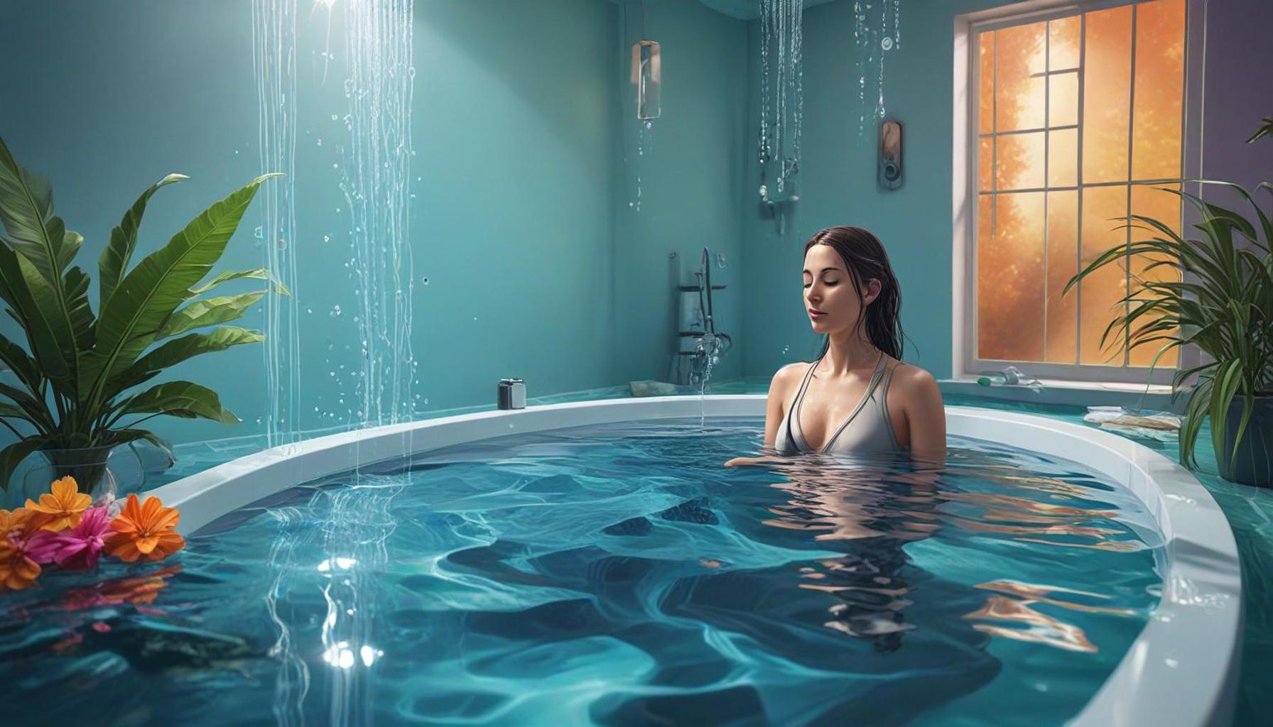 The Connection Between Water and Meditation: Exploring the Benefits of Water Therapy During Bathing