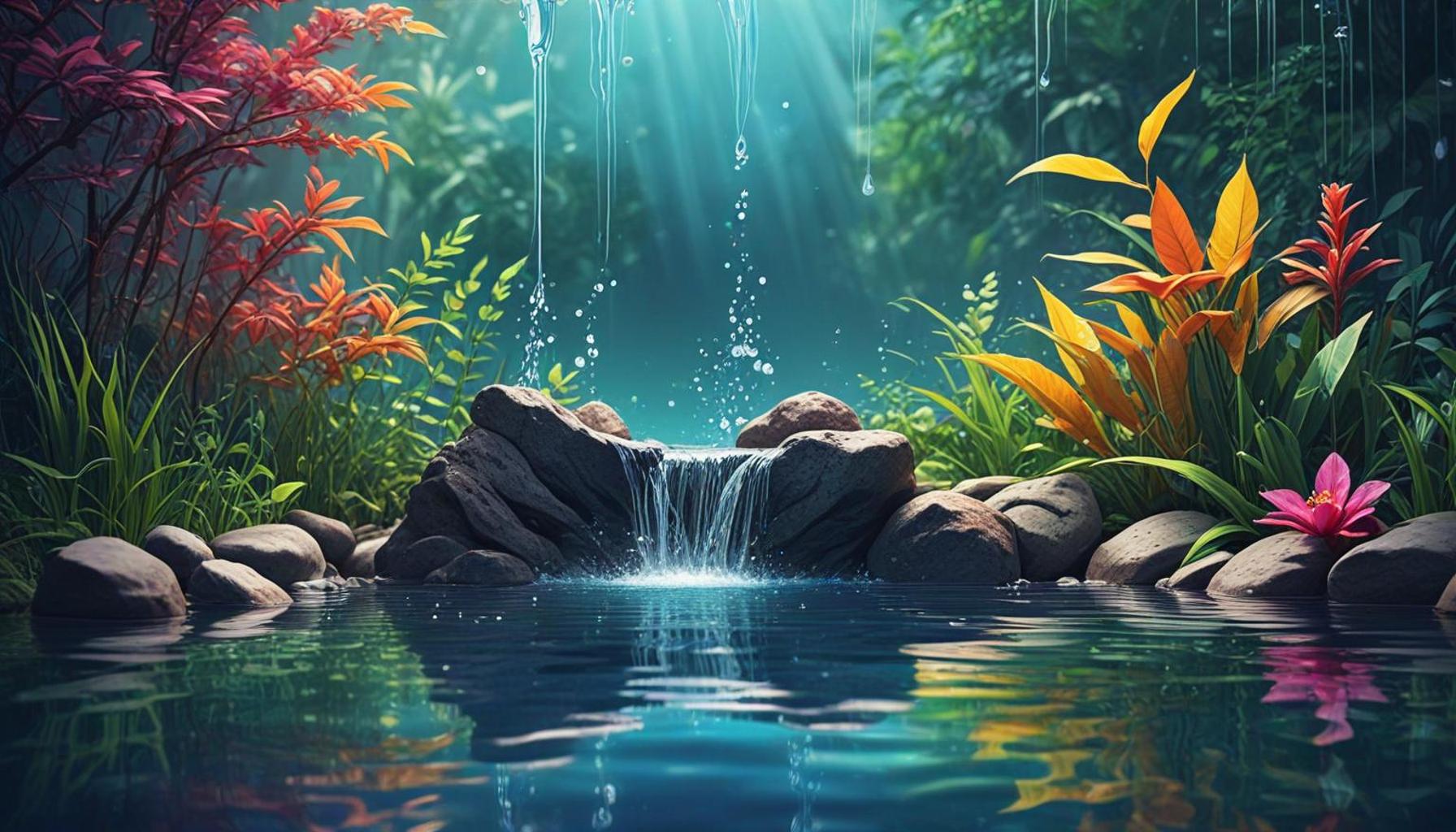 Water and Sounds: Creating a Meditation Environment with Water Therapy and Relaxing Music