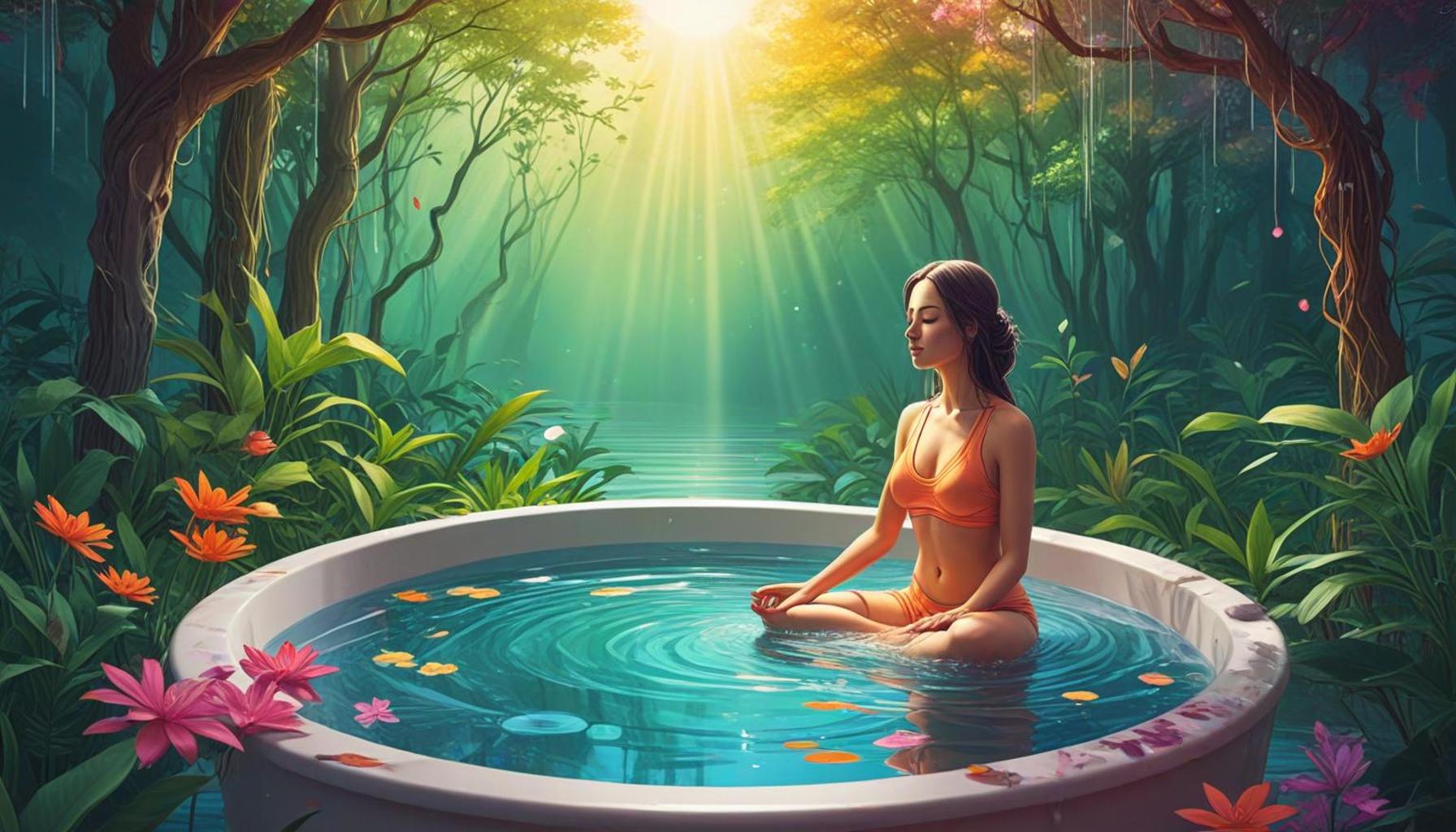 Boost Daytime Calm The Power of Bath Meditation for Stress Relief