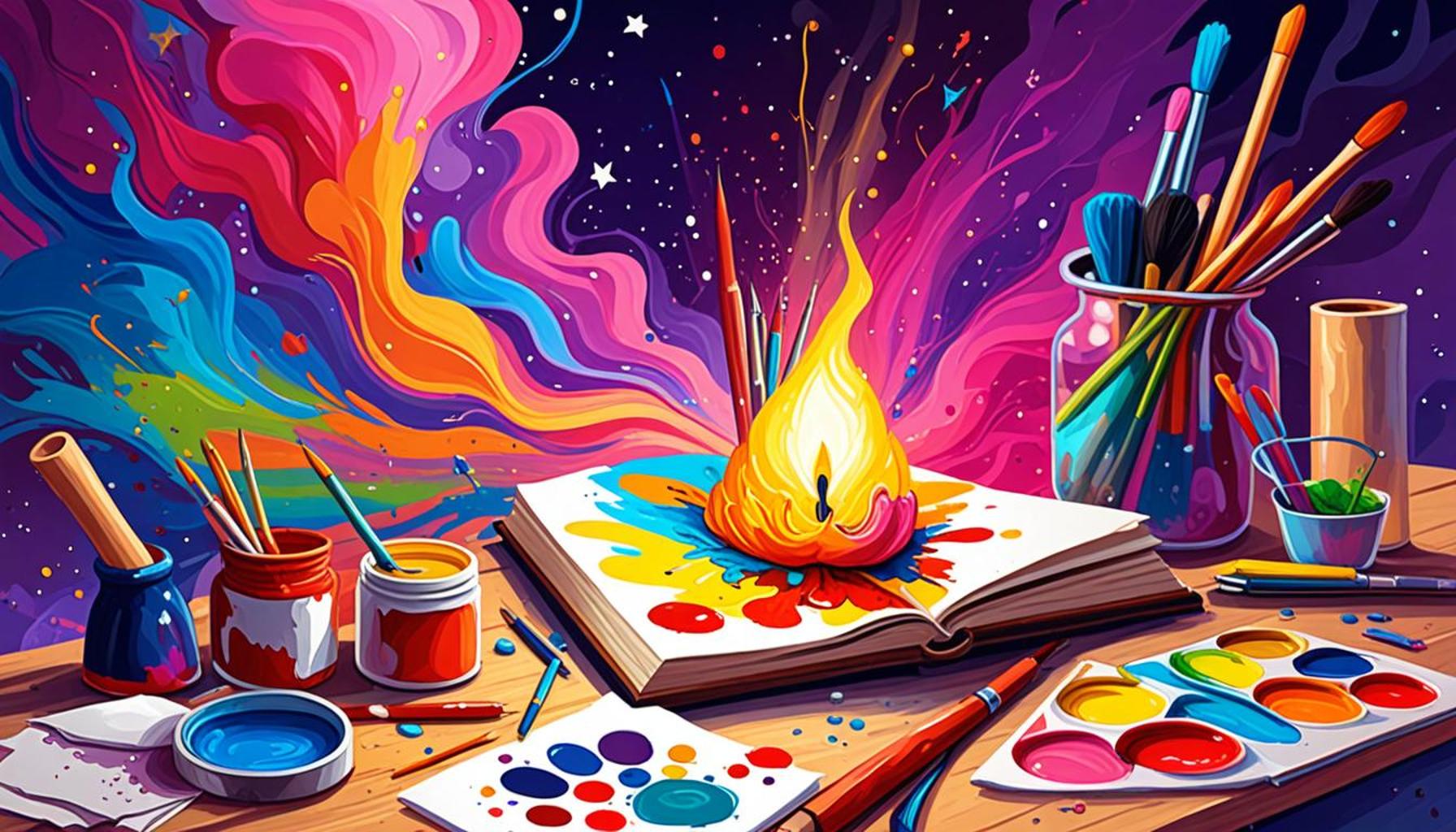 The Magic of Colors: How Painting and Visual Art Can Inspire Creative Writing