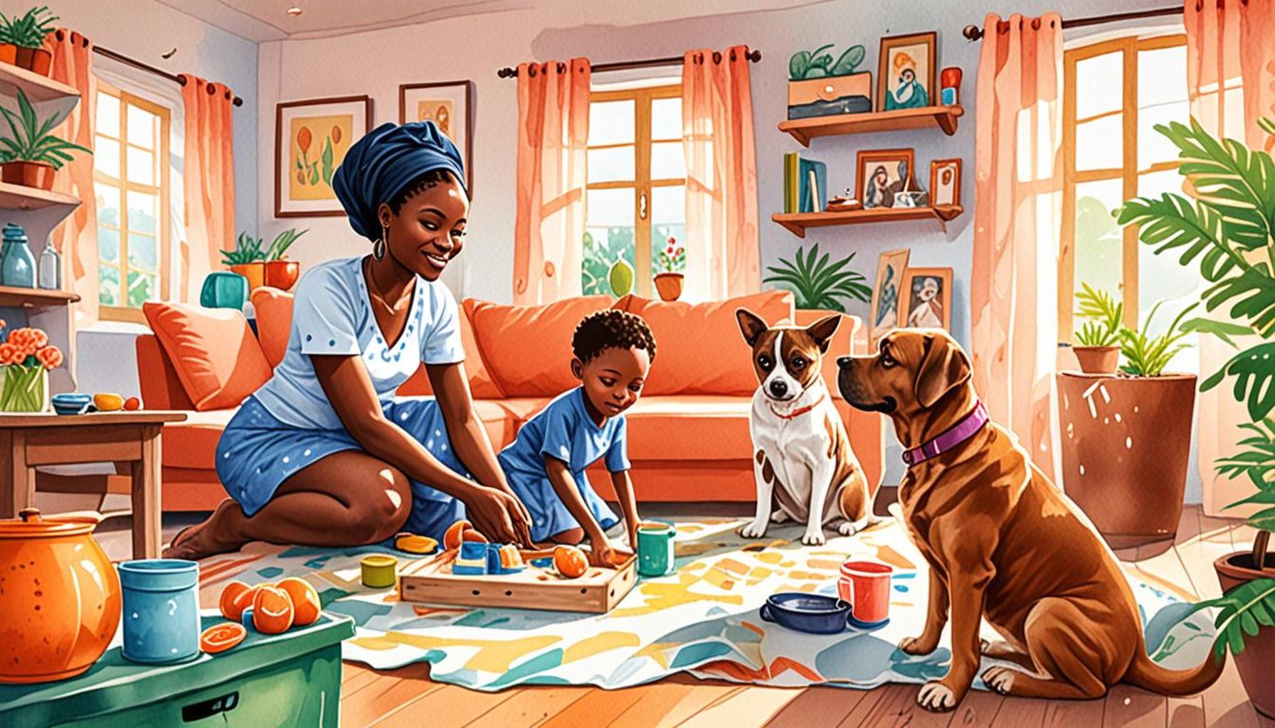 How to Incorporate Pet Training into the Daily Routine of the Nigerian Family