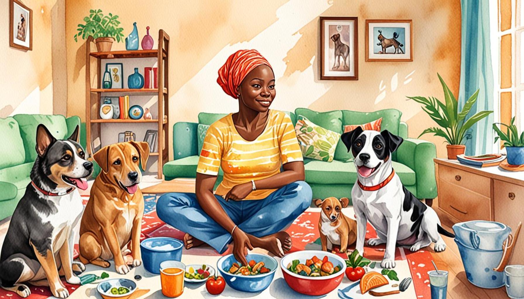 Pet Companionship Boosts Healthy Living in Nigerian Families