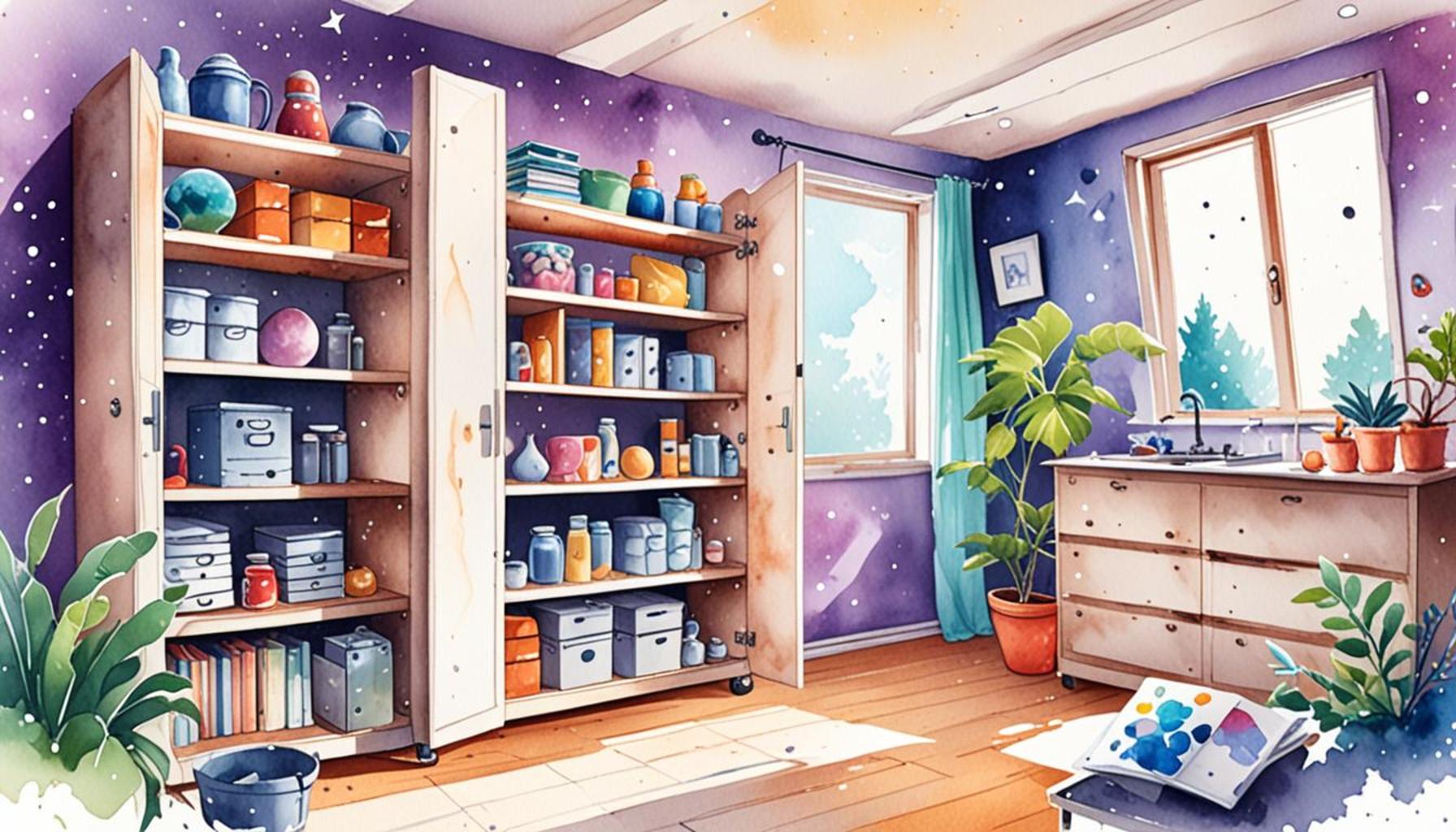 Creating Hidden Storage Spaces: Space Optimization Solutions for Small Environments