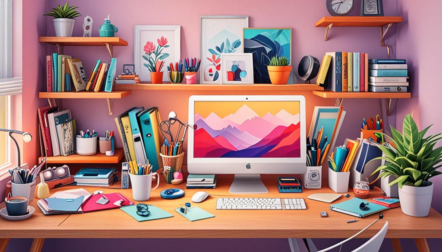 Personal Organization Strategies to Maximize Workspace at Home